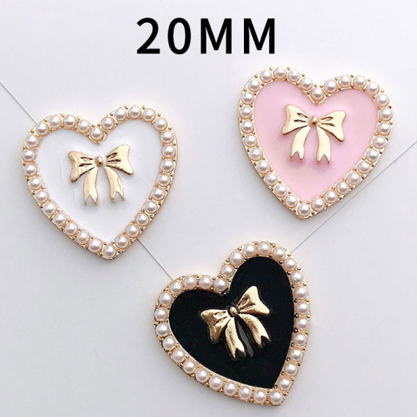20MM Love  snap button charms