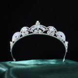 Alloy Crystal Crown Wedding Ball Party Bridal Crown