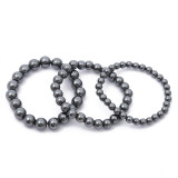 Magnetic Black Gallstone Ball Bracelet