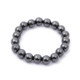Magnetic Black Gallstone Ball Bracelet