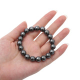 Magnetic Black Gallstone Ball Bracelet