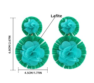 Lafite Flower Earrings