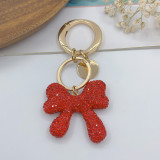 Full Diamond Cute Bow Fashion Crystal Keychain Bag Pendant