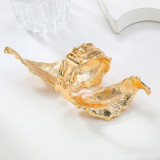 Leaf alloy bracelet