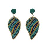 Retro Blue Bohemian Earrings