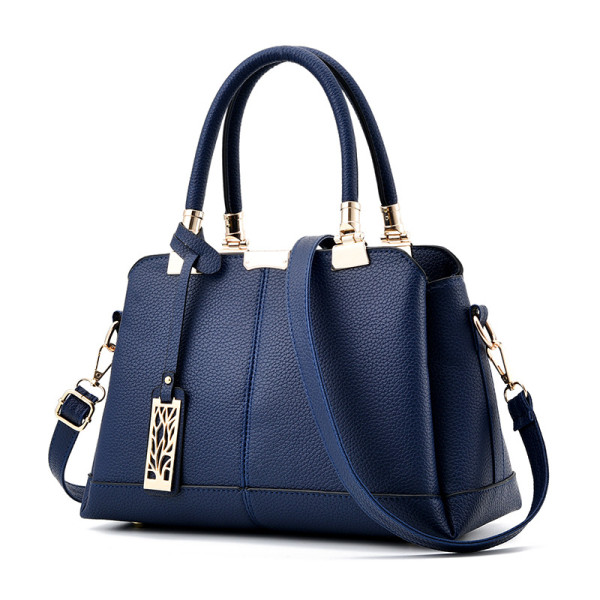 PU soft leather single shoulder crossbody large capacity handbag