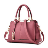 PU soft leather single shoulder crossbody large capacity handbag