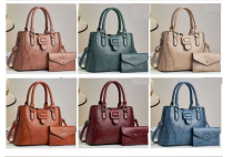 One shoulder crossbody handbag, fashionable and elegant women's bag two-piece set