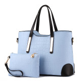 One shoulder crossbody handbag, fashionable and elegant women's bag two-piece set