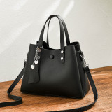 PU soft leather single shoulder crossbody large capacity handbag