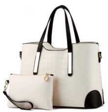 One shoulder crossbody handbag, fashionable and elegant women's bag two-piece set
