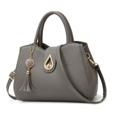 PU soft leather single shoulder crossbody large capacity handbag