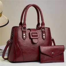 One shoulder crossbody handbag, fashionable and elegant women's bag two-piece set