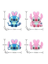 Interstellar Baby Change Bag Cute Cartoon Portable Small Wallet Stitch Earphone Bag Pendant Silicone Zero Wallet