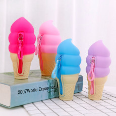Cute and fashionable ice cream buckle key bag card bag coin coin coin coin wallet