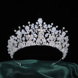 Alloy Crystal Crown Wedding Ball Party Bridal Crown