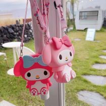 Melody Children's Bag Zero Wallet Cartoon Cute Crossbody Bag Silicone Toy Bag