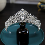 Alloy Crystal Crown Wedding Ball Party Bridal Crown
