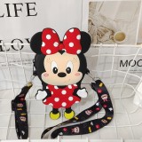Children's Mini Bag Standing Minnie Mickey Shoulder Bag Children's Outgoing Change Storage Bag