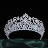 Alloy Crystal Crown Wedding Ball Party Bridal Crown