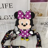 Children's Mini Bag Standing Minnie Mickey Shoulder Bag Children's Outgoing Change Storage Bag