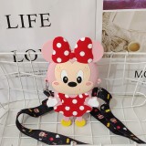 Children's Mini Bag Standing Minnie Mickey Shoulder Bag Children's Outgoing Change Storage Bag