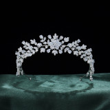 Alloy Crystal Crown Wedding Ball Party Bridal Crown