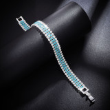 Alloy Roman crystal bracelet