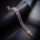 Alloy Roman crystal bracelet