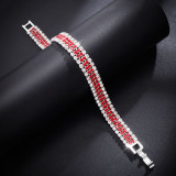 Alloy Roman crystal bracelet
