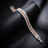 Alloy Roman crystal bracelet
