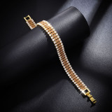 Alloy Roman crystal bracelet