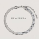 Butterfly rhinestone popular fashion short shiny necklace