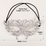 Ball party accessories, diamond studded masks, Halloween luxurious rhinestone bridal masks