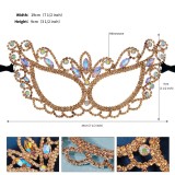 Ball party accessories, diamond studded masks, Halloween luxurious rhinestone bridal masks