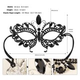Ball party accessories, diamond studded masks, Halloween luxurious rhinestone bridal masks