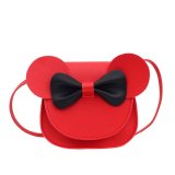 Children's bag bow shoulder bag coin purse Mickey Princess bag