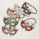 Ball party accessories, diamond studded masks, Halloween luxurious rhinestone bridal masks
