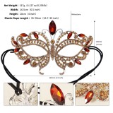 Ball party accessories, diamond studded masks, Halloween luxurious rhinestone bridal masks