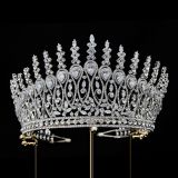 Alloy Crystal Crown Wedding Ball Party Bridal Crown