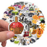 100 Halloween graffiti stickers, personalized DIY decoration, computer luggage waterproof stickers