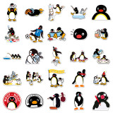 50 Pingu Animation Penguin Family Cartoon Animals Cute Waterproof Decoration Mobile Luggage Computer Waterproof Stickers