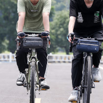 Multi functional bicycle front bag, road leisure bike hanging bag, waist bag, chest shoulder bag