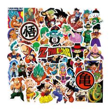 50 Anime Dragon Ball Graffiti Stickers, Luggage Trolley, Water Cup, Guitar Skateboard Waterproof DIY Waterproof Stickers