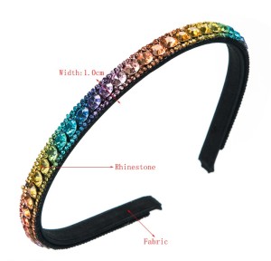 Baroque sponge full diamond  headband hair accessories
