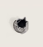Full Diamond Bucket Bag, Diamond Chain Handheld Single Shoulder Cross Shoulder Small Bag
