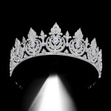 Alloy Crystal Crown Wedding Ball Party Bridal Crown