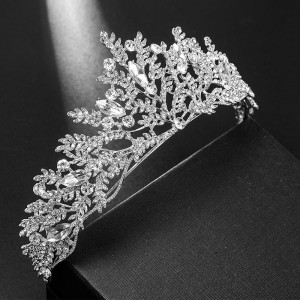 Alloy Crystal Crown Wedding Ball Party Bridal Crown