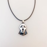 Halloween Ghost Ghost Face Pumpkin Necklace