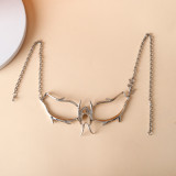 Halloween Alien Fluid Face Decoration Nose Decoration Mechanical Blood Blade Mask Dance Party Mask